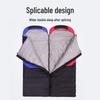 Adult Lightweight Down Sleeping Bag - Warm, Portable, for Autumn/Winter Camping
