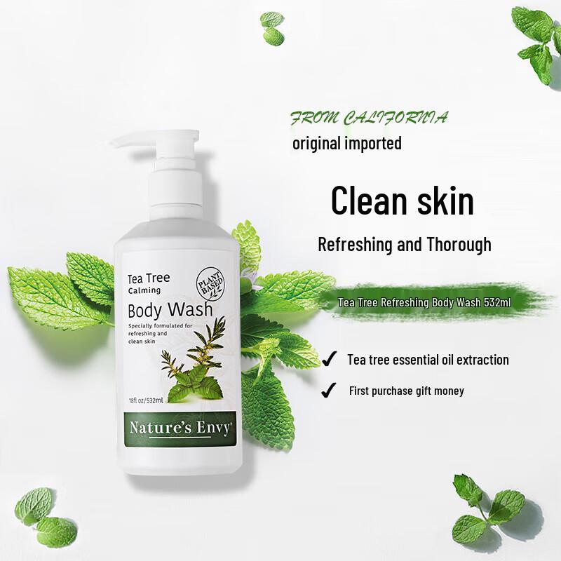 Natural Gate Tea Tree Refreshing Shower Gel