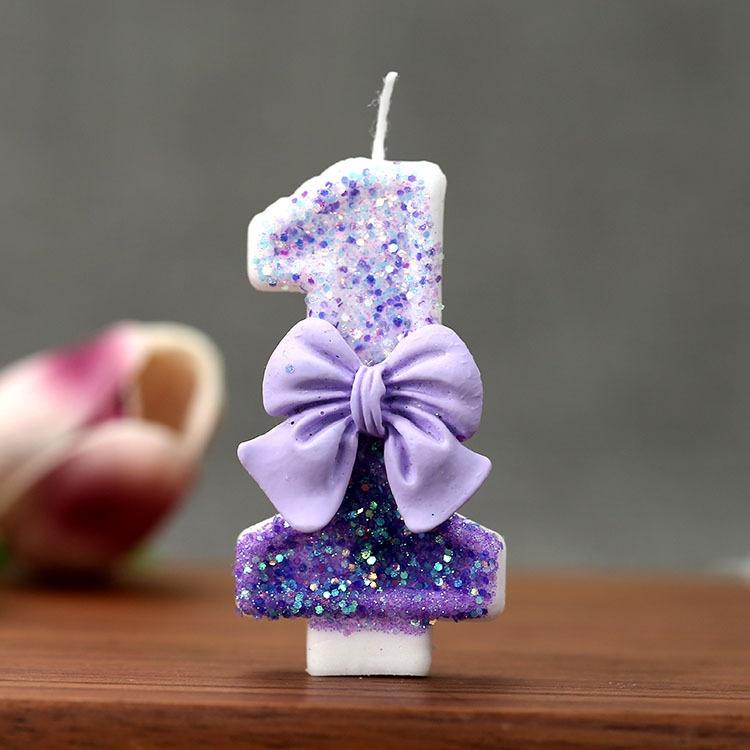 

Number 1 Cake Candles, 8 Cm, 1 Piece One Size