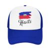 Haiti Flag Haitian Mesh Baseball Caps Adult HipHop Sun Hats Hats Breathable Summer Trucker Hat