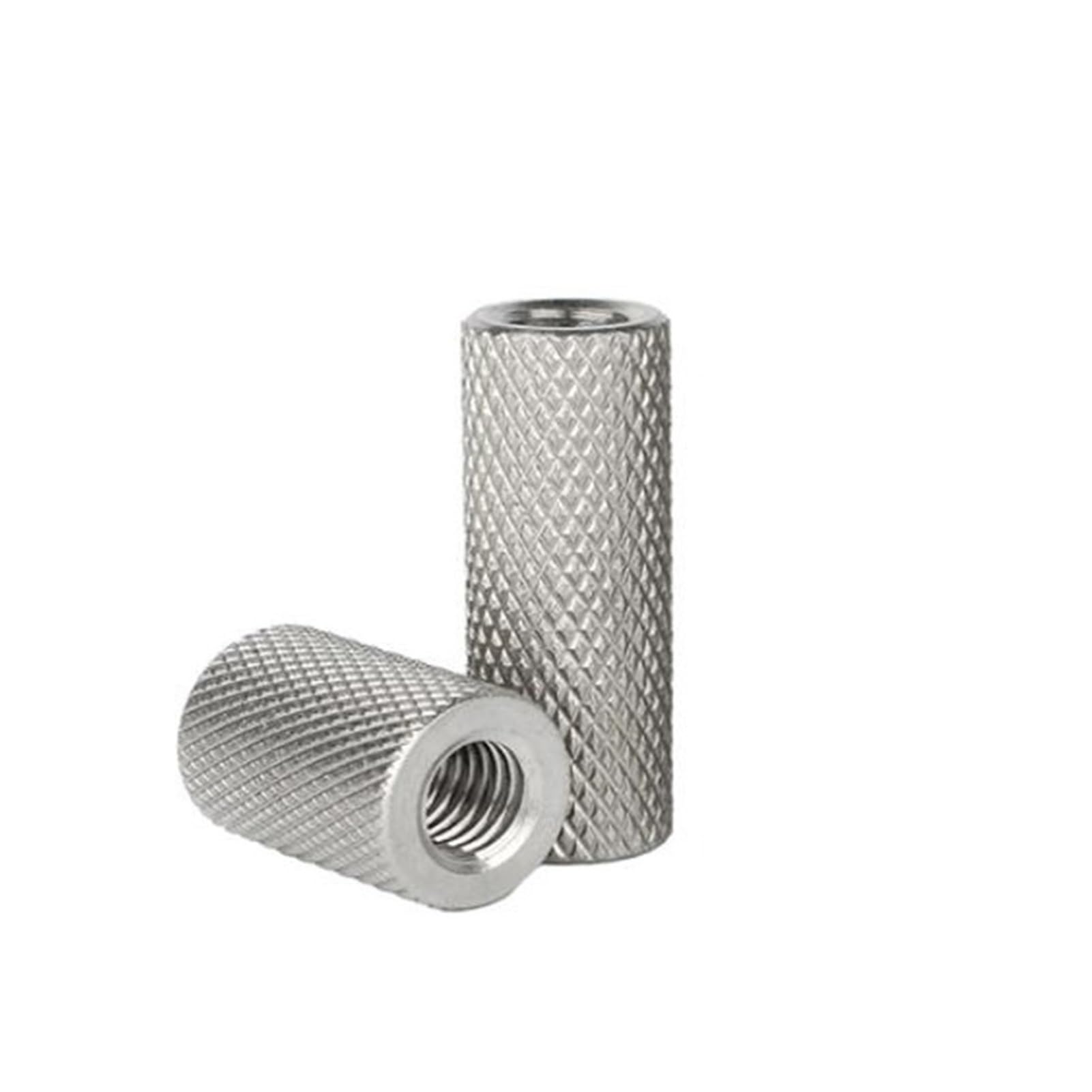 

SEIDER 2-5 Piece/Lot Knurling Round Coupling Nuts M3 M4 M5 M6 M8 M10 M12 M5x15 2PCCS