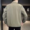 New Jacket Jacket for Men's Spring and Autumn Trend Simple and Versatile Korean Style Handsome Lapel Top for Men's Jacket