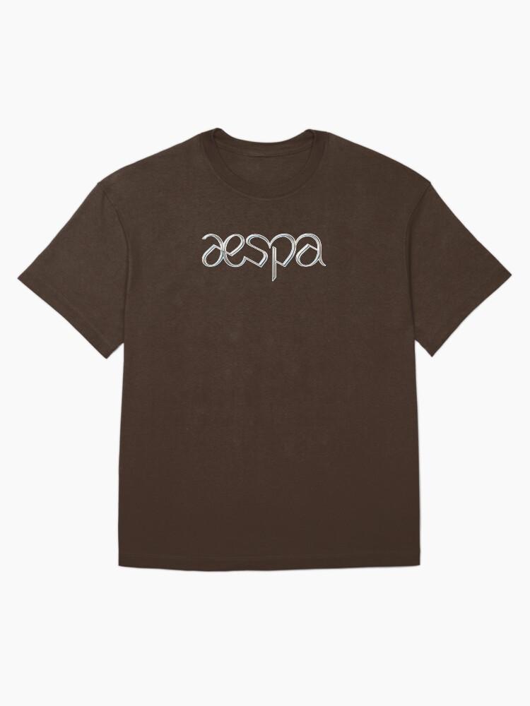 Aespa Logo Oversized T-Shirt