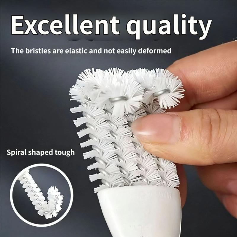Heavy Duty Grill Cleaning Brush With Ergonomic Handle And Scraper For Barbecue Grill And Kitchen