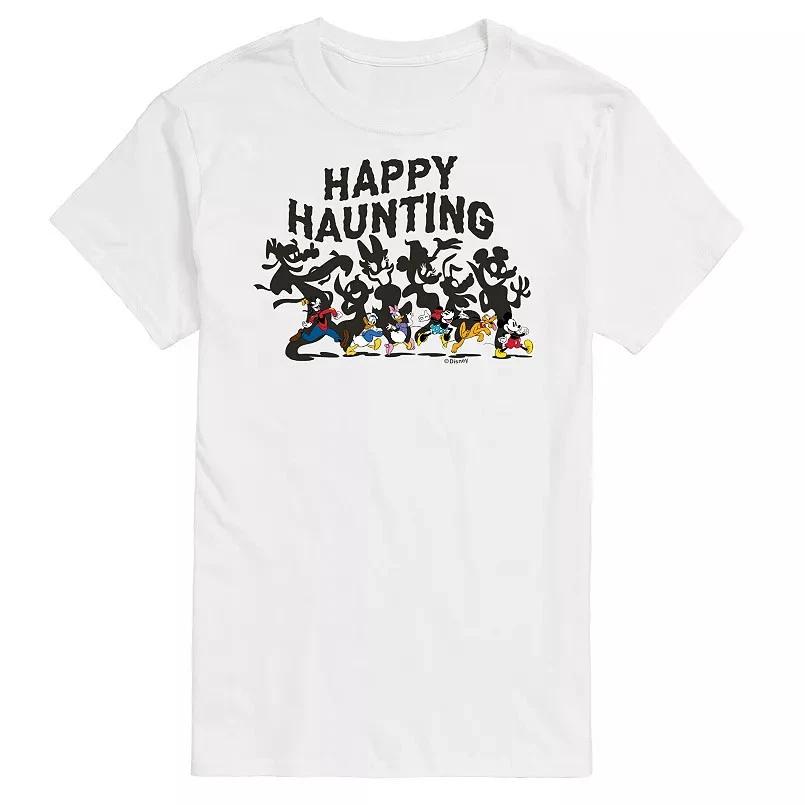 S Mickey Mouse Friends Happy Haunting Graphic White Tshirt S