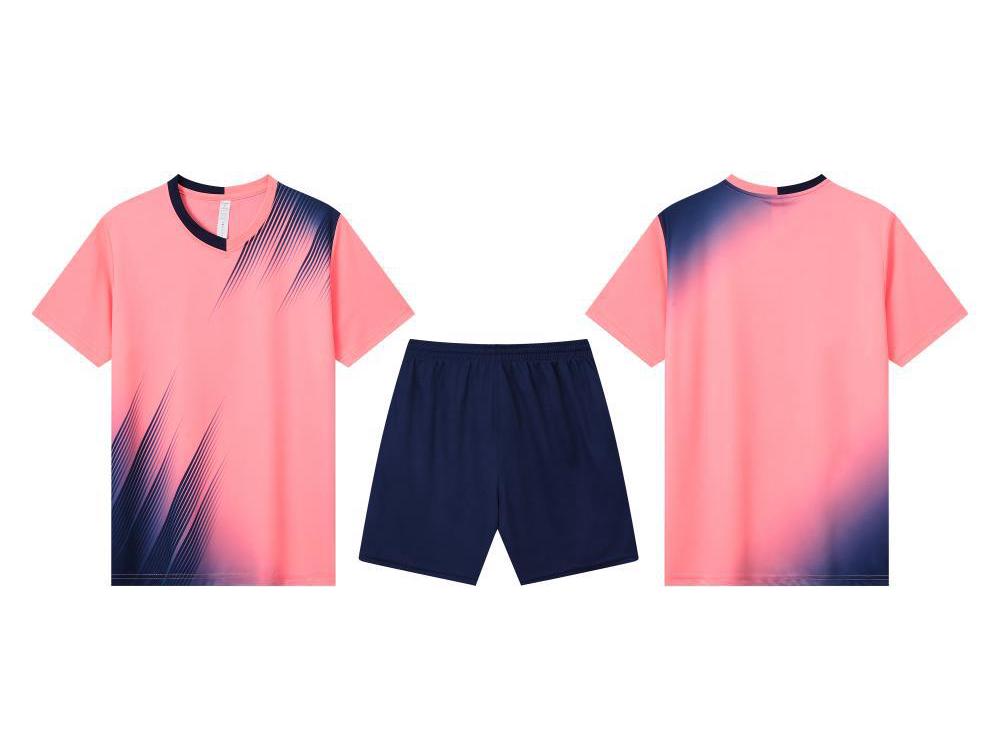Quick-Dry Ice Silk Sports Set: Running & Football Training Suit