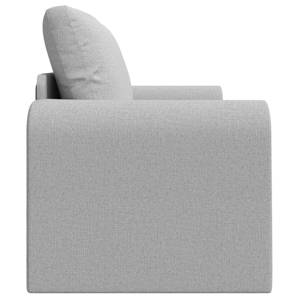Cloud Gray Sleeper Sofa 148 X 71 X 83 Cm Fabric