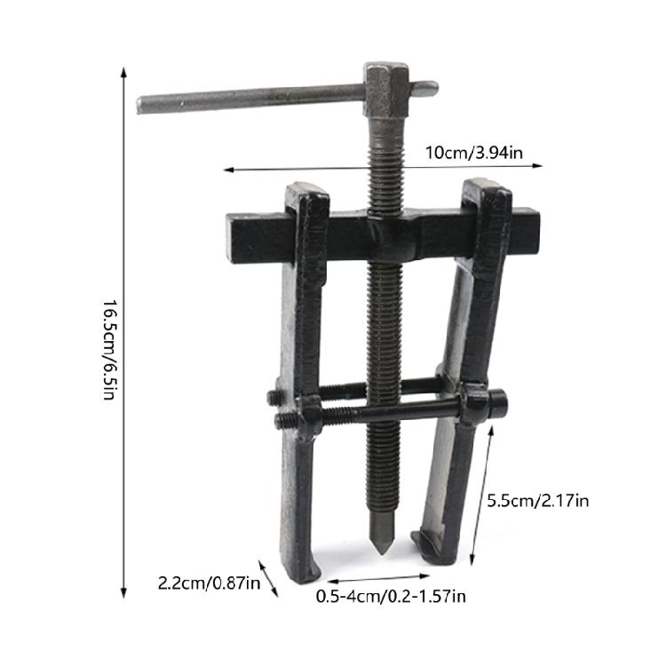 2-Jaw Car Inner Bearing Pullers Tool Highhardness Carbon Steel Gear Pullers