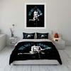 Dee Dee Ramone Guitar Art Bedding Duvet Cover Set Duvet Cover Pillowcases  (1*Duvet Cover 2*Pillowcases, without duvet insert)