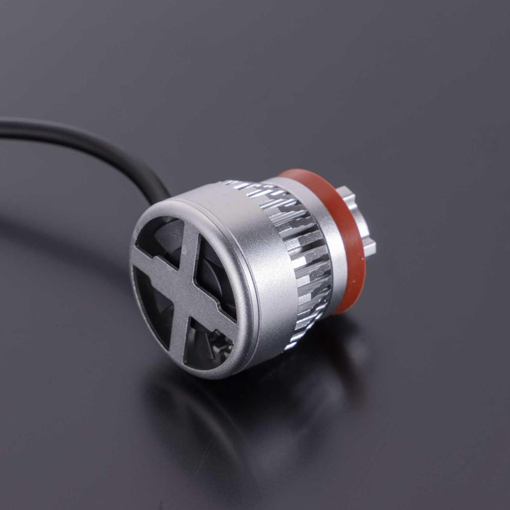 Valenti Jewel LED Exchange Fog Bulbs with High Switching for Toyota Hiace Series 7th Bi-Color Lumens, 2-Color (200 Generation) [LFG206-WY]