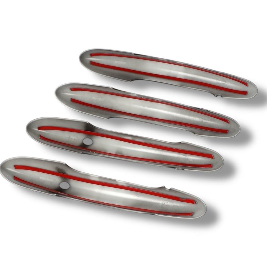 Kanoan BMW Door Handle Covers for MINI Cooper Vehicles with Comfort Access Set of Smart Key Mini Cooper Aftermarket F54, F55, F60, etc., 5-Door Holes,