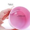 Eyelash Glue Storage Container Jar Leak-proof Travel Fluid Gel Holder Activated Carbon Organizer Professional Makeup Box