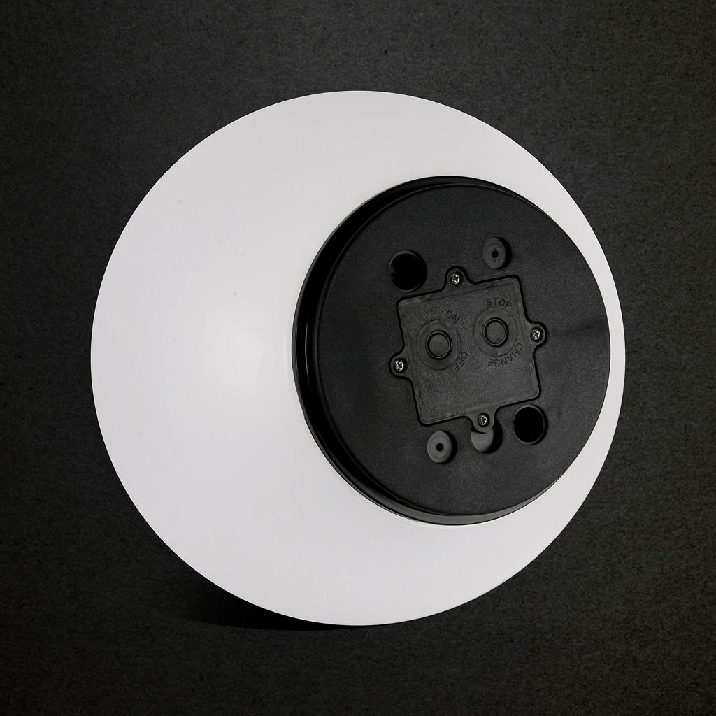 GWSOLAR 30cm Diameter Solar Ball Light - New Version. Create a Soothing Space with a Frosted Glass-like Texture and Ultra-voluminous Glow