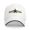 Unisex Ghanaians Flag Ghana Outdoor Hat  Sun Cap New Baseball Cap Golf Hats