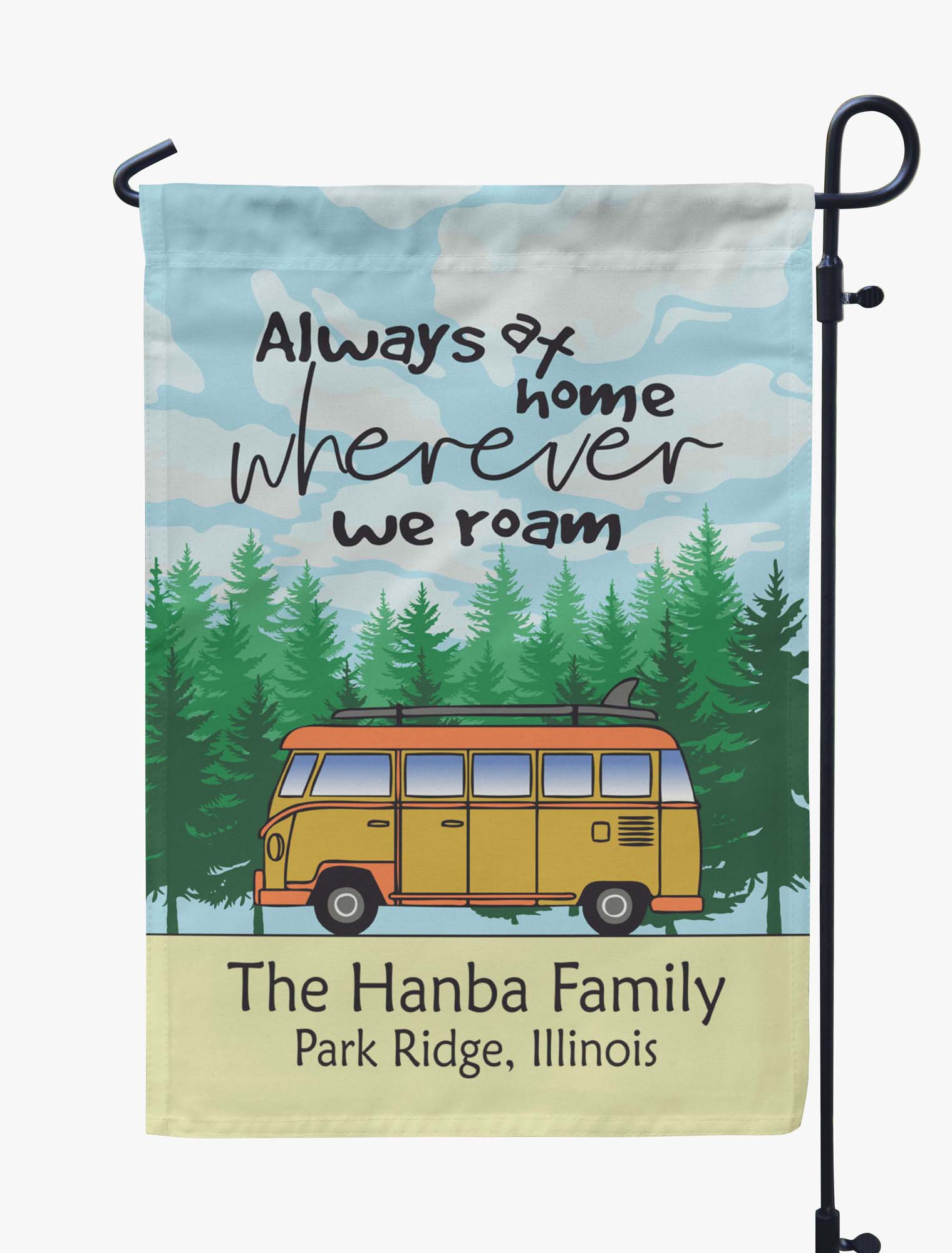 

Printtoo Tan Always At Home Wherever We Roam Caravans 12.5x18 Inches Double SidedA FlagsA Double Sided CampA FlagA CampsiteA FlagA Personalized 12.5 x 18 Inches дубильная кора