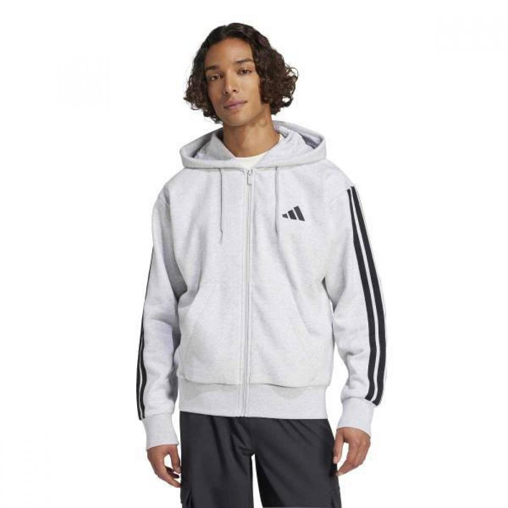 Adidas Essential 3s Fleece Hoodie Jd1863
