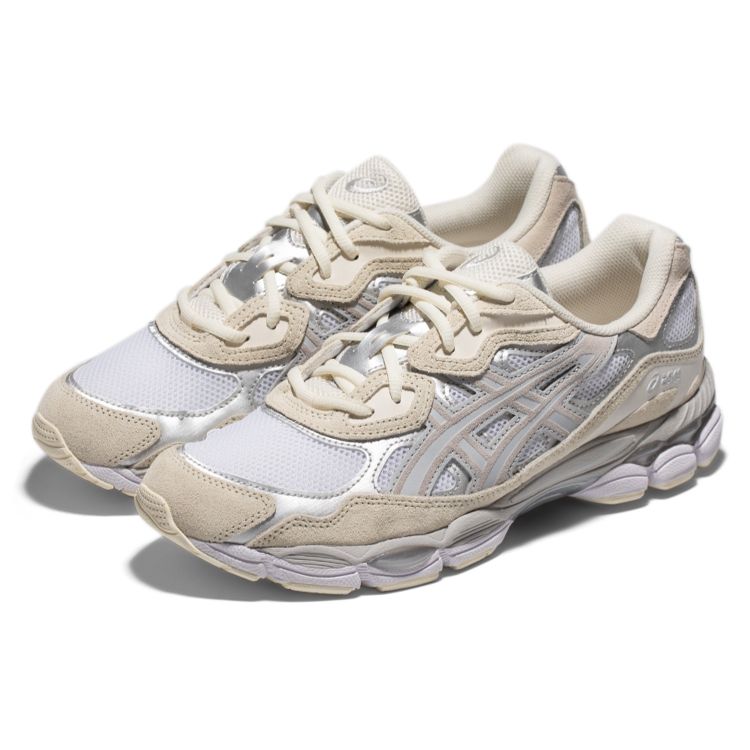 Asics Gel NYC White Oyster Grey Men Sneakers Cream 1201A789-105