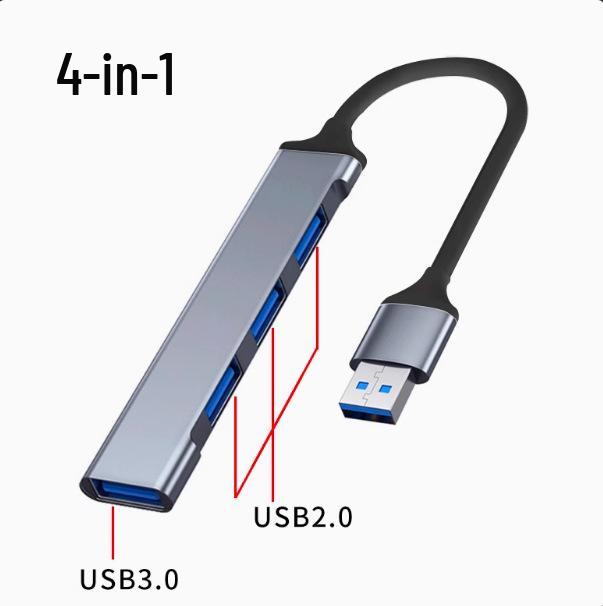 7-Port USB 3.0 Multi-Port Hub & Docking Station for Computer/Laptop