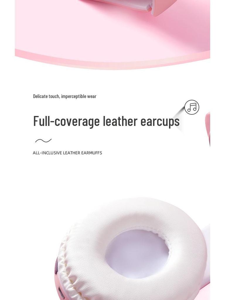 Cat Ear Luminous Wireless Bluetooth Headset B39A