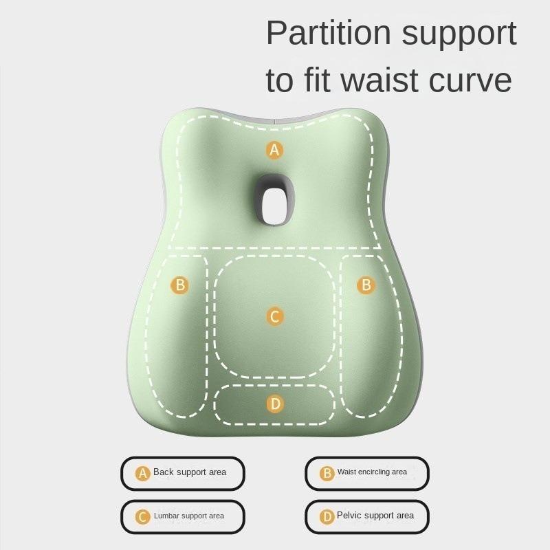 Memory Foam Pillow Multi-Functional Neck And Back Support Fertilization Assisting Couples' Sleeping Pillow Ergonomic