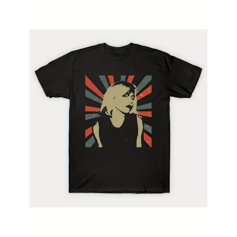 Men s and Women s Retro Blonde T-shirt Men s T-shirt Summer Casual Unisex T-shirt S