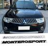 wzvc4 57.5CM ABS Car Front Hood Sticker Trunk Badge for Mitsubishi MONTERO SPORT Lancer Pajero ASX Outlander Eclipse Galant Mirage