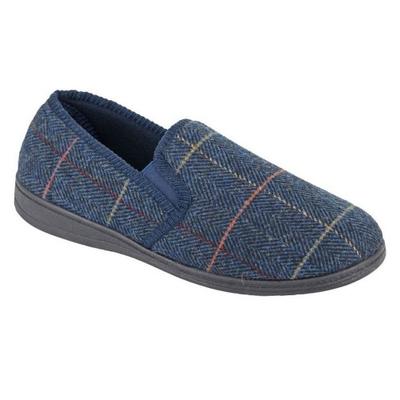 Kenny Herringbone Twin Gusset Hausschuhe für Herren