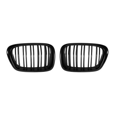 For BMW 5 Series E39 1999-2003 Compatible Car Front Hood Grille Mesh Kidney Grill Replacement Part