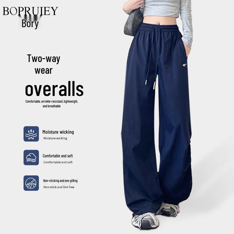 Boruij Women's Quick-Dry Loose Fit Cargo Pants