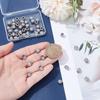 50Pcs 304 Stainless Steel European Beads, Large Hole Beads, Column, Stainless Steel Color, 6.5x6mm, Hole: 3.5mm