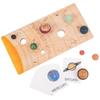 Cross-Border Solar System Wooden Puzzle - Planet Board for Early Education
