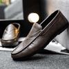 Men's four-season Doudou shoes, low-top shoes, casual Korean version of trendy men's shoes, versatile and one-pedal lazy young men's shoes