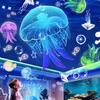 Night Light Projector with Music Rotatable Star Projector 15/21 Projection Theme Crown Night Light 3 Light Modes for Kids Room