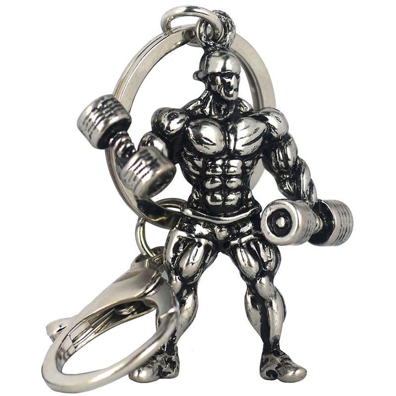 Portachiavi Bodybuilder: Accessorio Fitness e Muscle Car