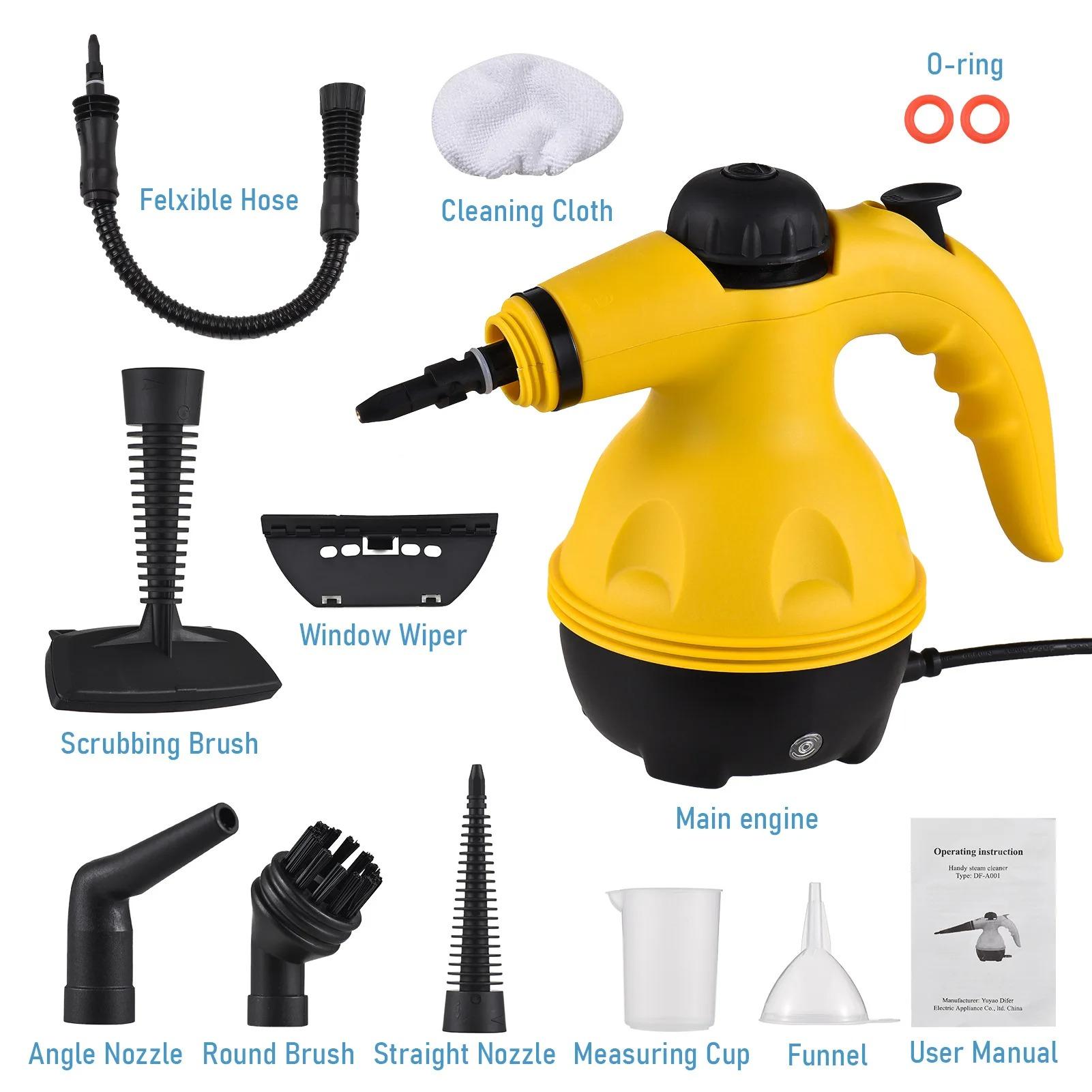 

Powerful Handheld Steam Cleaner for Home Bathroom Car Interior High Temperature Multi-Use Range Hood 220 V