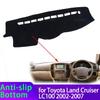 Armaturenbrettabdeckung Armaturenbrettmatte Teppichmatte Sonnenschutz Cape Decke für Toyota Land Cruiser LC100 2002 2003 2004 2005 2006 2007