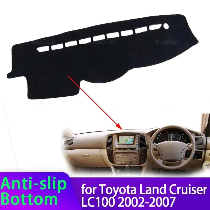 Armaturenbrettabdeckung Armaturenbrettmatte Teppichmatte Sonnenschutz Cape Decke für Toyota Land Cruiser LC100 2002 2003 2004 2005 2006 2007