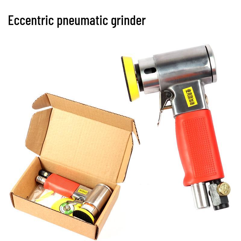 Pneumatic Random Orbital Woodworking Sander for Fine Polishing