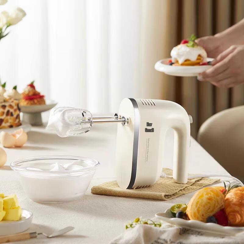 BEAR Electric Handheld Egg Beater CN Plug (adapter Included)
