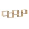Wall Hanging Shelf, Bookcase - No. 13 white
