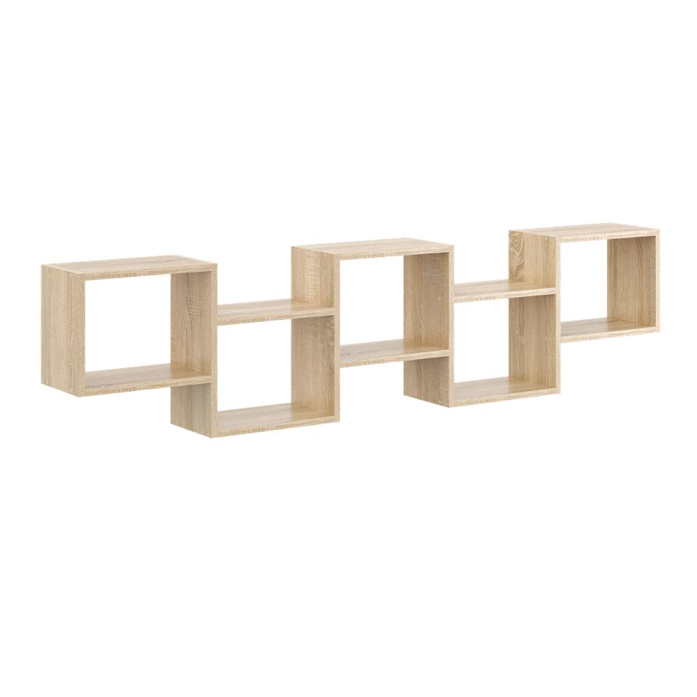 Wall Hanging Shelf, Bookcase - No. 13 white