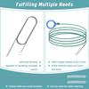 4Pcs Auto Sunroof Drain Cleaning Tools, 118/59 Inch Flexible Brush Long Pipe Cleaners, Tube Cleaning Brush Slim Dredging Tool for Car, Refrigerator,