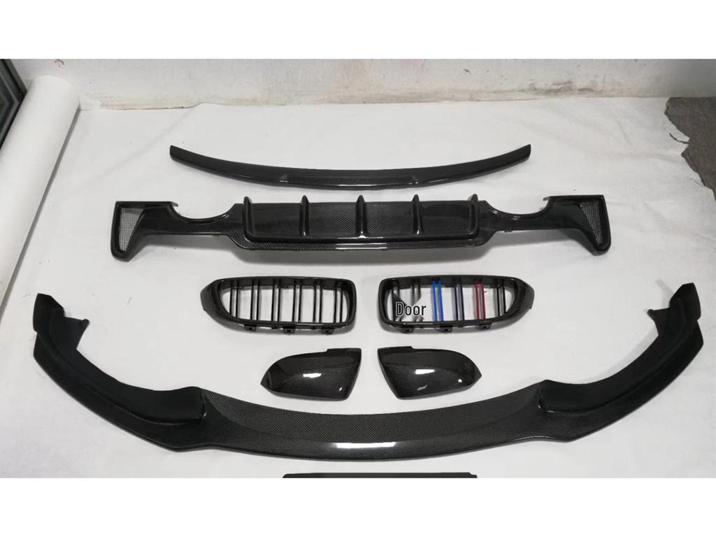 BMW 4 Series F32/F33/F36 Carbon Fiber Front Lip (END.CC Style)