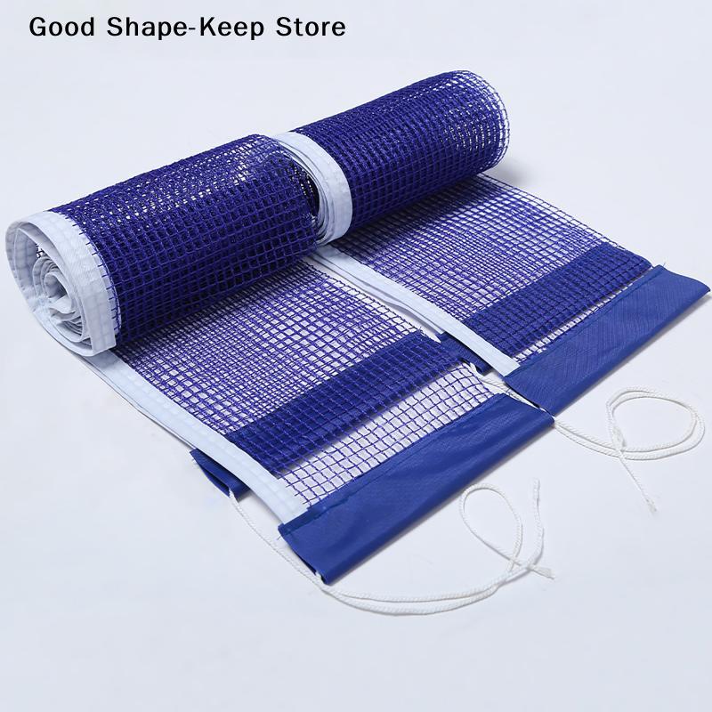 dailyOutdoor Indoor Table Tennis Net Ping Pong Replacement Net Durable Weatherproof Mesh for Community Club School Gaming