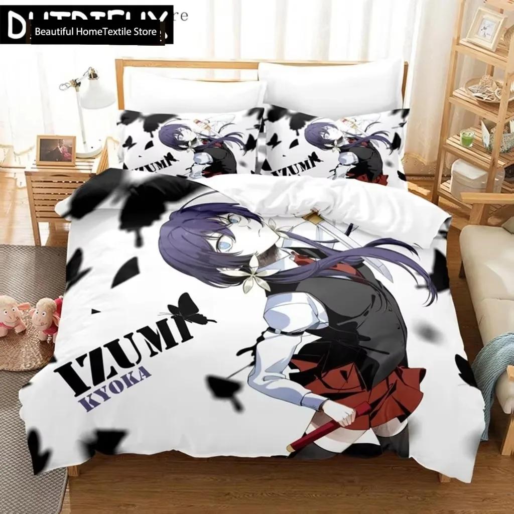 Anime Anime Bungo Stray Dogs Bedding Sets Nakahara Osamu Duvet Cover Queen Pillowcase King Size Decor Home Bedclothes
