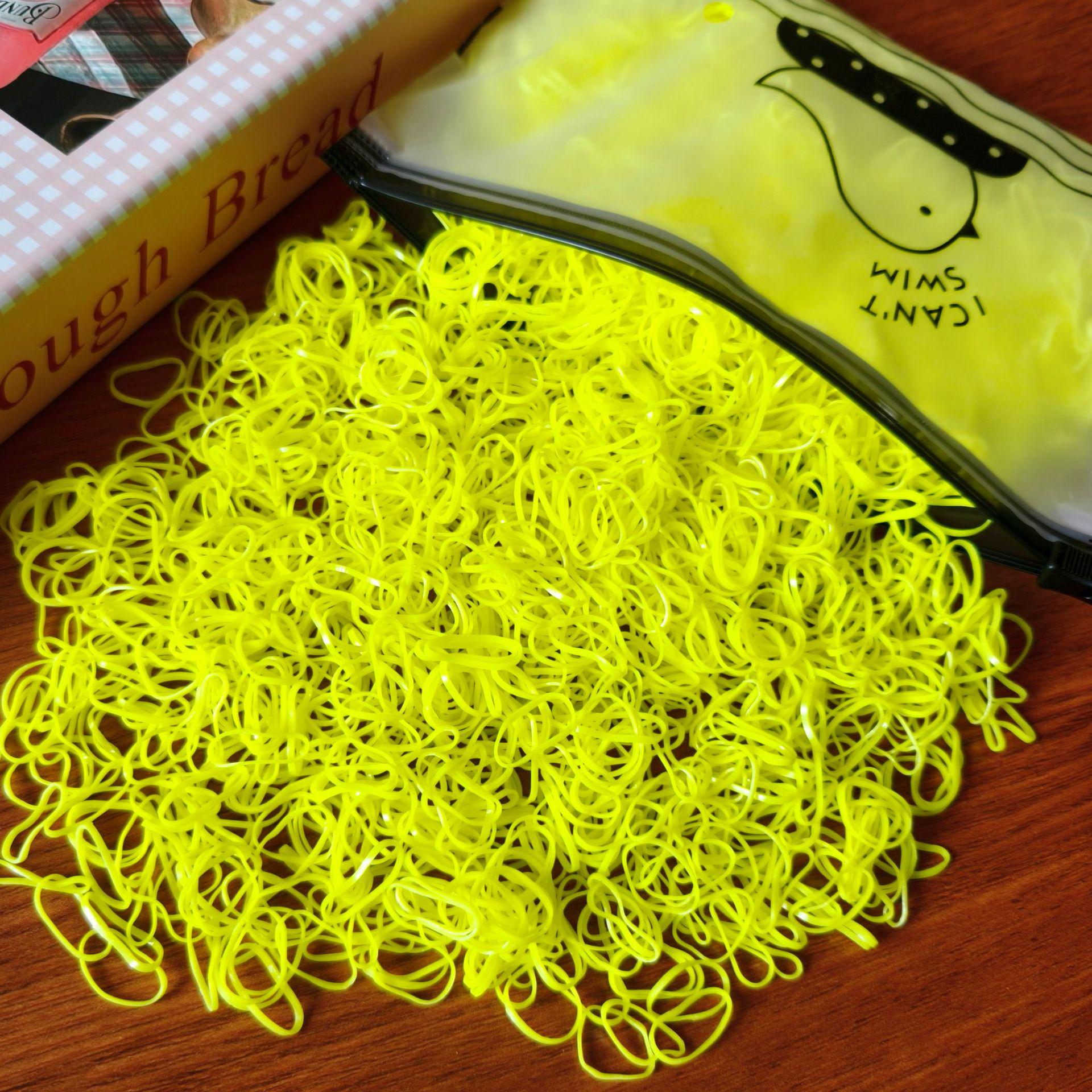 

1000-Piece Non-Damaging Small Rubber Hair Ties for Kids and Babies
