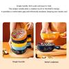 Multipurpose Bohemians Handled Bowl Salad Bowl Ceramic Texture Oven Microwave Safe Dishwasher Cleanable Healthy Cooking