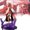 Genshin Impact Yae Miko Figurine Game Cartoon Model Toys Statuary Xmas Gifts