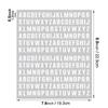5Pcsset 0.5 Inch Functional Planner Stickers Vinyl Waterproof Black White Colorful Diy Letter Sticker For Cup Laptop Price Tag