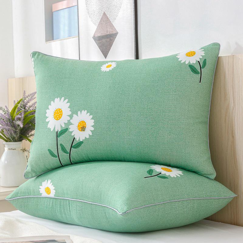 Student Pillow: Single or Double Medium Pillow Core Pair for Home Use